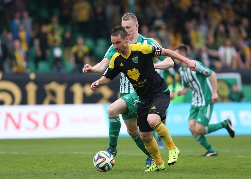 Football. I Liga. GKS Katowice - Olimpia Grudziadz. 16.04.2016