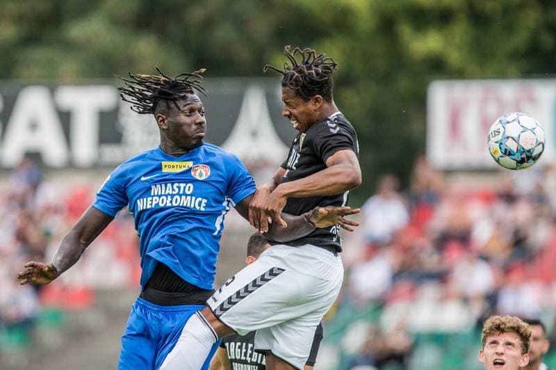 Football. Fortuna I Liga. Zaglebie Sosnowiec - Puszcza Niepolomice. 12.09.2021