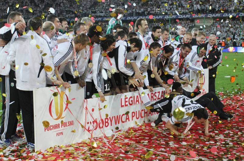 Football. Puchar Polski. Legia Warsaw - Ruch Chorzow. 24.04.2012