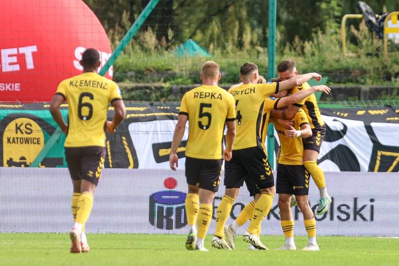 Football. PKO BP Ekstraklasa. GKS Katowice - Jagiellonia Bialystok. 25.08.2024