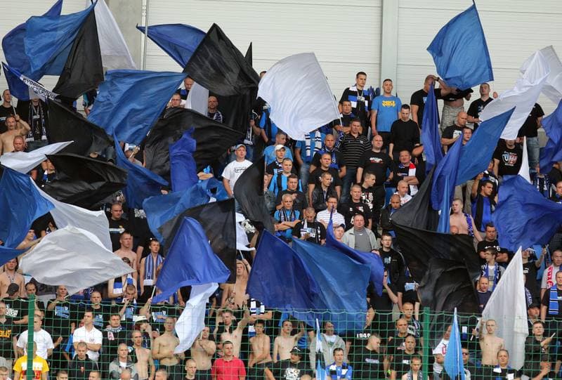 Football. I Liga. Piast Gliwice - Zawisza Bydgoszcz. 27.05.2012