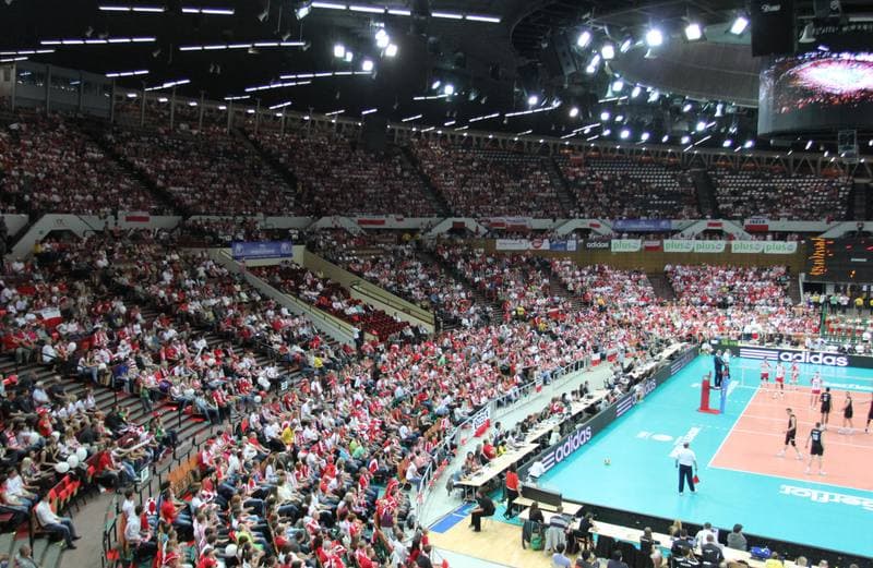 Volleyball. World League. Poland - Canada. 01.06.2012