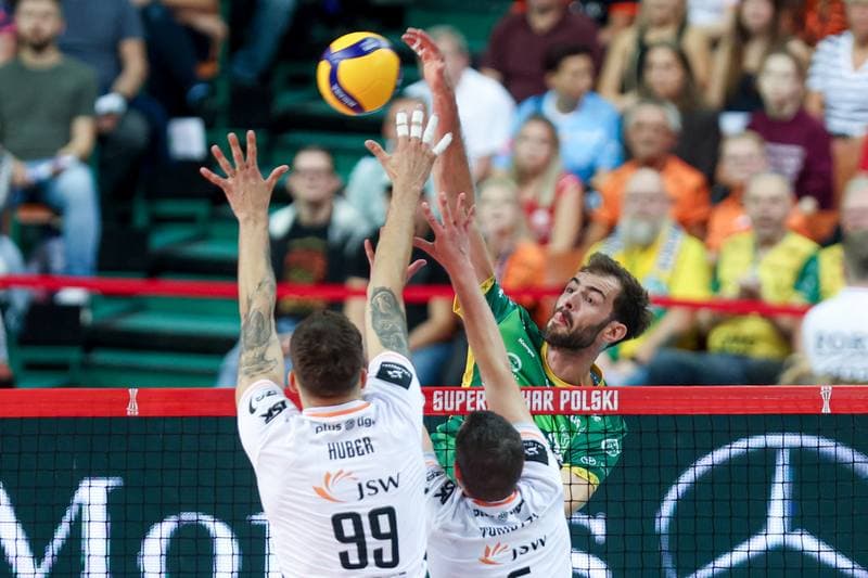 Volleyball. AL-KO Superpuchar Polski. Jastrzebski Wegiel - Aluron CMC Warta Zawiercie. 25.09.2024