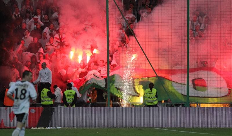 Football. Puchar Polski. Legia Warsaw - Ruch Chorzow. 24.04.2012