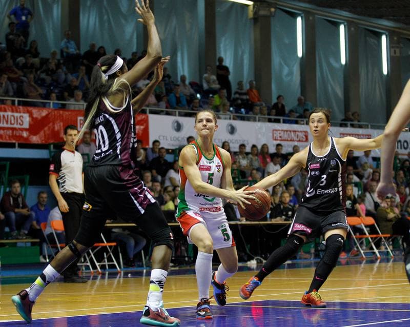 Basketball. Tauron Basket Liga Kobiet. Jas FBG Zaglebie Sosnowiec - Energa Torun. 19.09.2015
