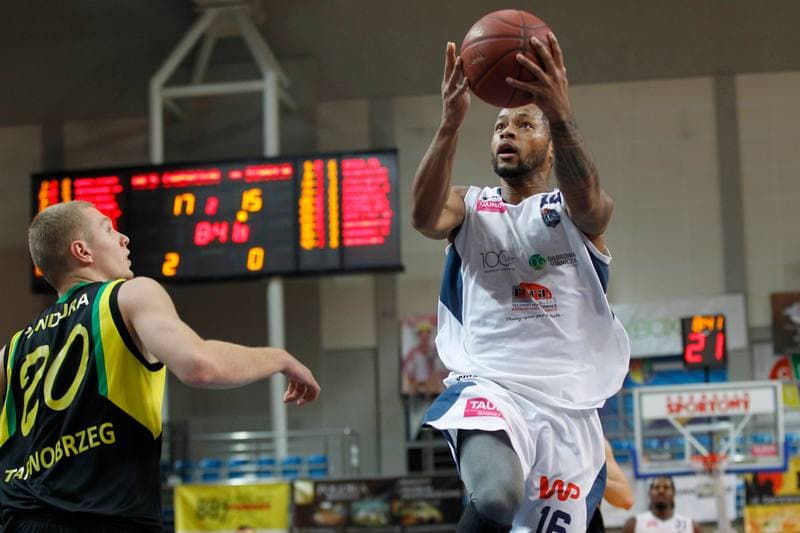 Basketball. Tauron Basket Liga. MKS Dabrowa Gornicza - Siarka Tarnobrzeg. 03.01.2016