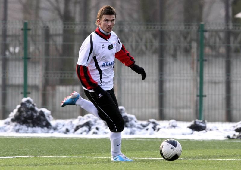 Football. Sparing. Gornik Zabrze - Janina Libiaz. 28.01.2011