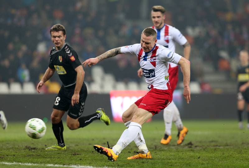 Football. PKO BP Ekstraklasa. Podbeskidzie Bielsko Biala - Korona Kielce. 04.03.2016