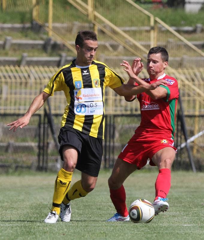 Football. Sparing. Ruch Radzionkow - Zaglebie Sosnowiec. 29.06.2011