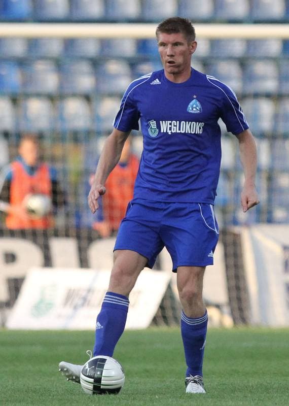 Football. Europa League. Ruch Chorzow - Metalurg Skopje. 19.07.2012