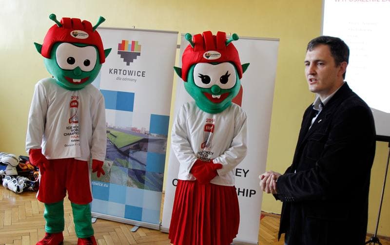Ice Hockey. Social Action Promoting Ice Hockey World Championship. 06.04.2016