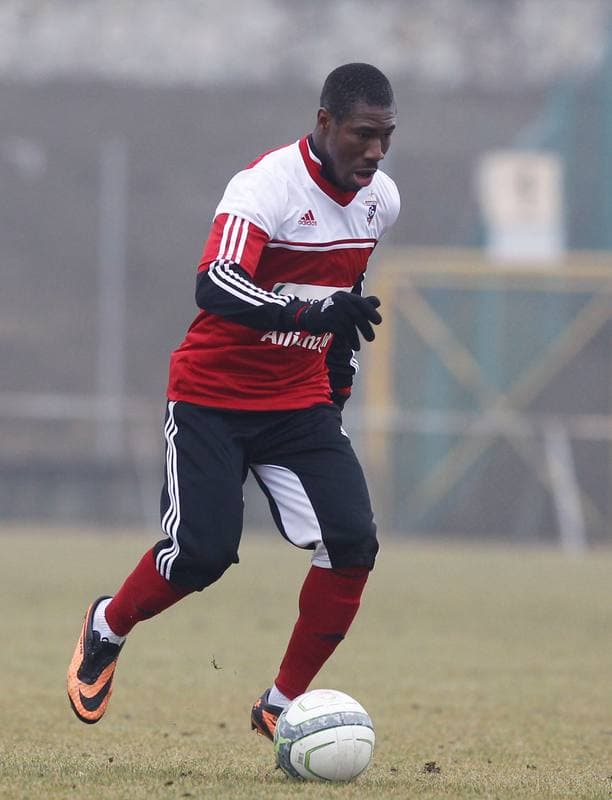 Football. Sparing. Zaglebie Sosnowiec - Gornik Zabrze. 18.01.2014