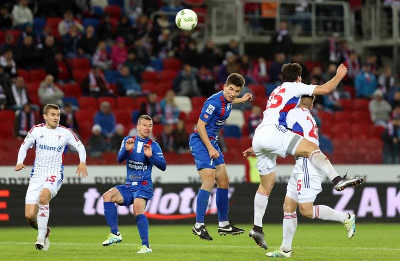 Football. Ekstraklasa. Gornik Zabrze - Podbeskidzie Bielsko-Biala. 20.04.2016