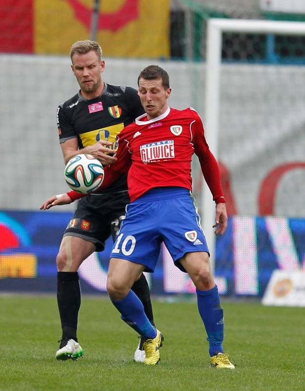 Football. T-Mobile Ekstraklasa. Piast Gliwice - Korona Kielce. 22.03.2015