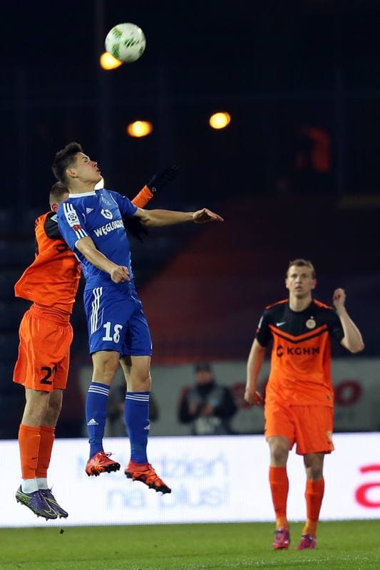 Football. Ekstraklasa. Ruch Chorzow - Zaglebie Lubin. 12.02.2016