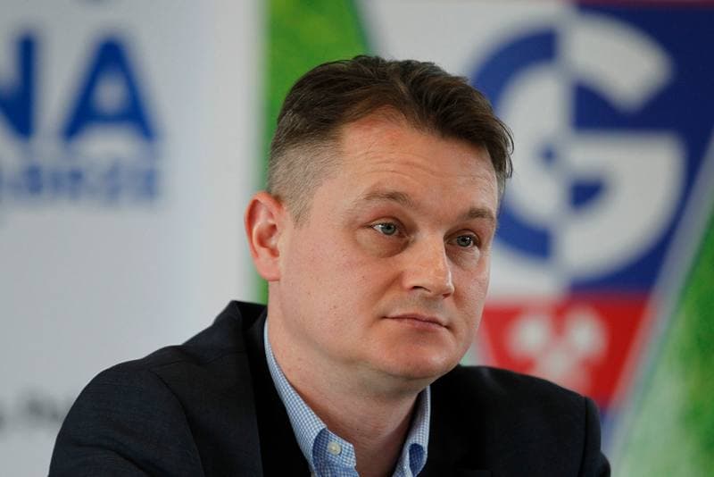 Football. Gornik Zabrze. Press Conference. 27.05.2016