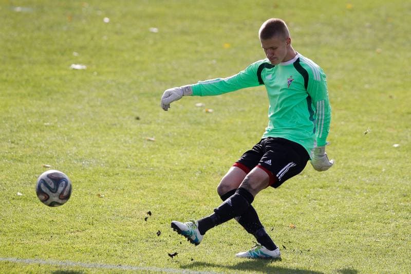 Football. Centralna Liga Juniorow. Gornik Zabrze - Salos Szczecin. 29.10.2016