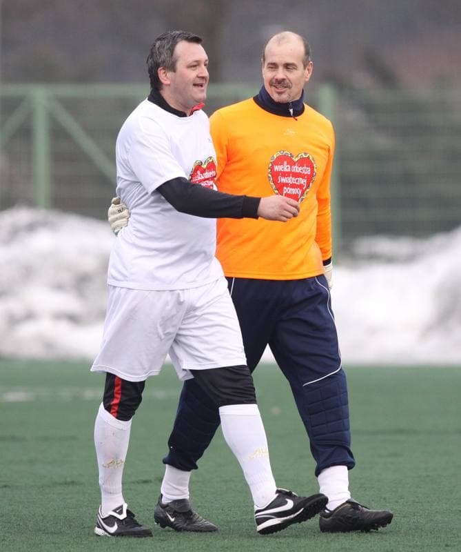 Football. XIX Final WOSP. Reprezentacja WOSP - Reprezentacja Slaska. 09.01.2011