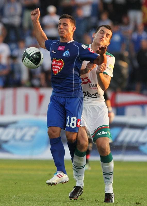 Football. T-Mobile Ekstraklasa. Ruch Chorzow - Slask Wroclaw. 12.08.2011
