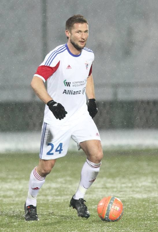 Football. Sparing. Zaglebie Sosnowiec - Gornik Zabrze. 21.02.2013