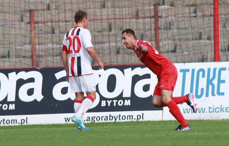 Football. II Liga. Polonia Bytom - Odra Opole. 14.09.2013