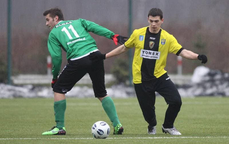 Football. Friendly Match. Zaglebie Sosnowiec - Ruch Radzionkow. 15.01.2011