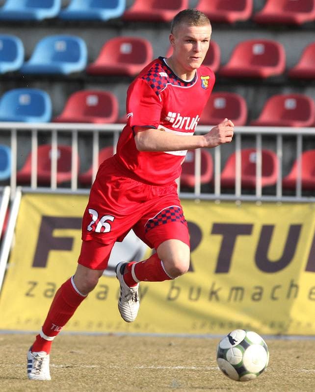 Football. I liga. Odra Wodzislaw Slaski - Warta Poznan. 12.03.2011