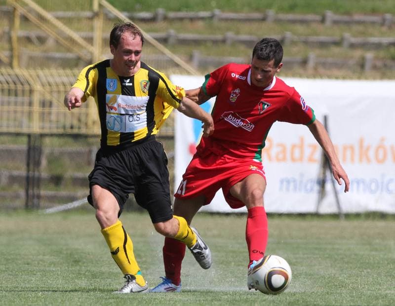 Football. Sparing. Ruch Radzionkow - Zaglebie Sosnowiec. 29.06.2011