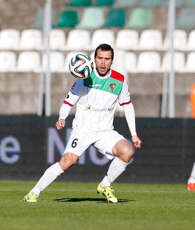 Football. Polish First League. Zaglebie Sosnowiec - Chrobry Glogow. 08.11.2015