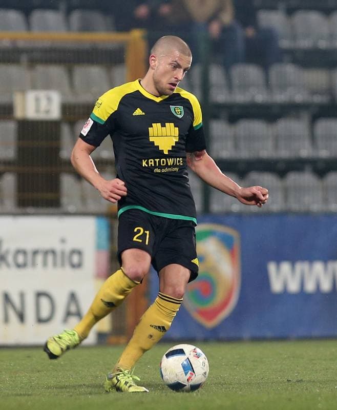 Football. I Liga. Miedz Legnica - GKS Katowice. 25.03.2016