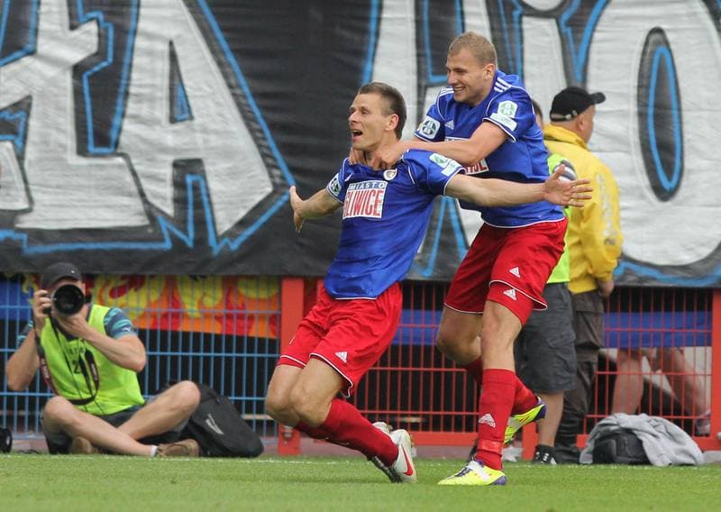 Football. I Liga. Piast Gliwice - Zawisza Bydgoszcz. 27.05.2012