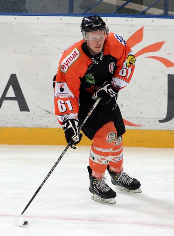 Ice Hockey. Polska Liga Hokejowa. JKH GKS Jastrzebie - Comarch Cracovia Krakow. 29.03.2013