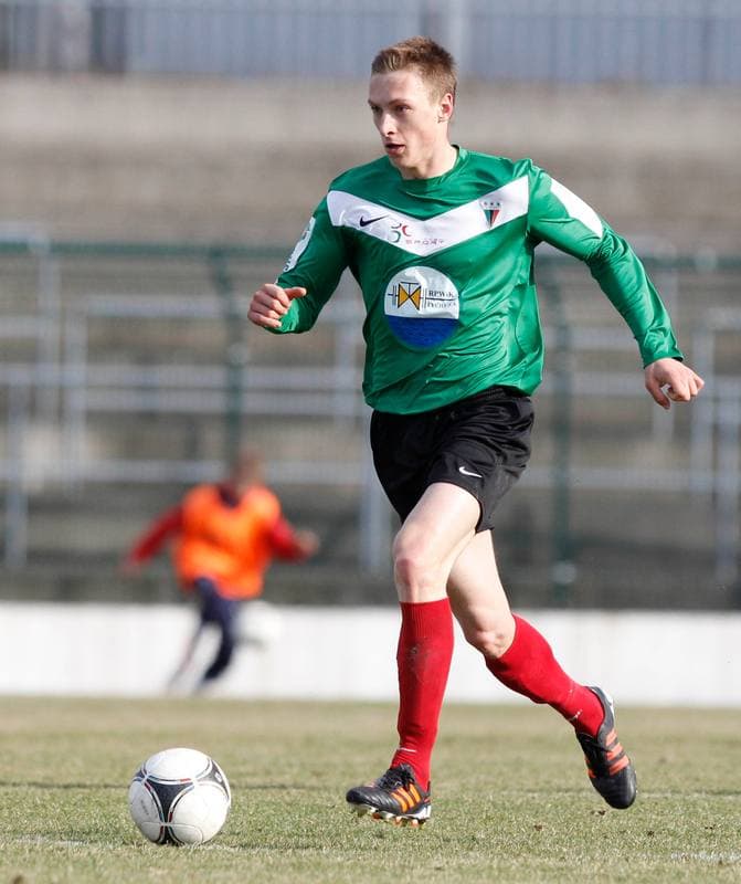 Football. II liga. GKS Tychy - Zaglebie Sosnowiec. 30.03.2012