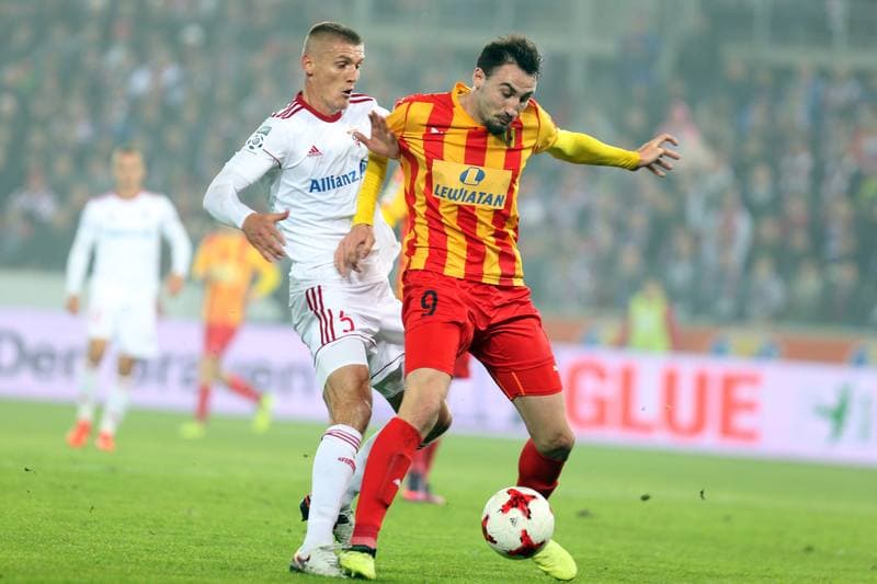 Football. Lotto Ekstraklasa. Gornik Zabrze - Korona Kielce. 20.10.2017