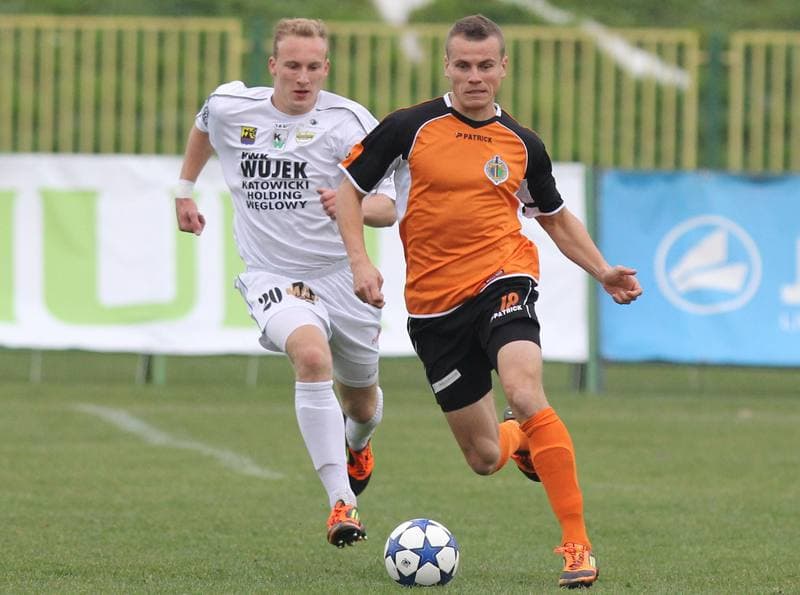 Football. II Liga Grupa Zachodnia. Rozwoj Katowice - Chrobry Glogow. 02.11.2013