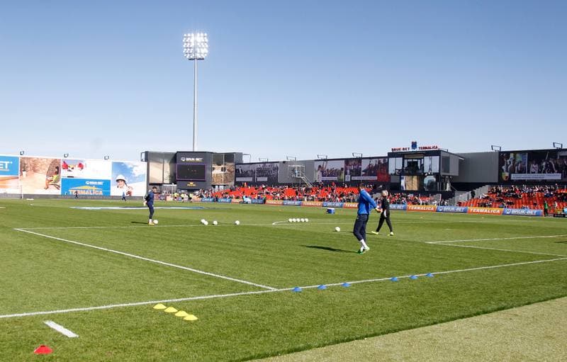 Football. PKO BP Ekstraklasa. Termalica Bruk-Bet Nieciecza - Korona Kielce. 02.04.2016