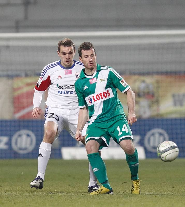 Football. T-Mobile Ekstraklasa. Gornik Zabrze - Lechia Gdansk. 14.12.2013