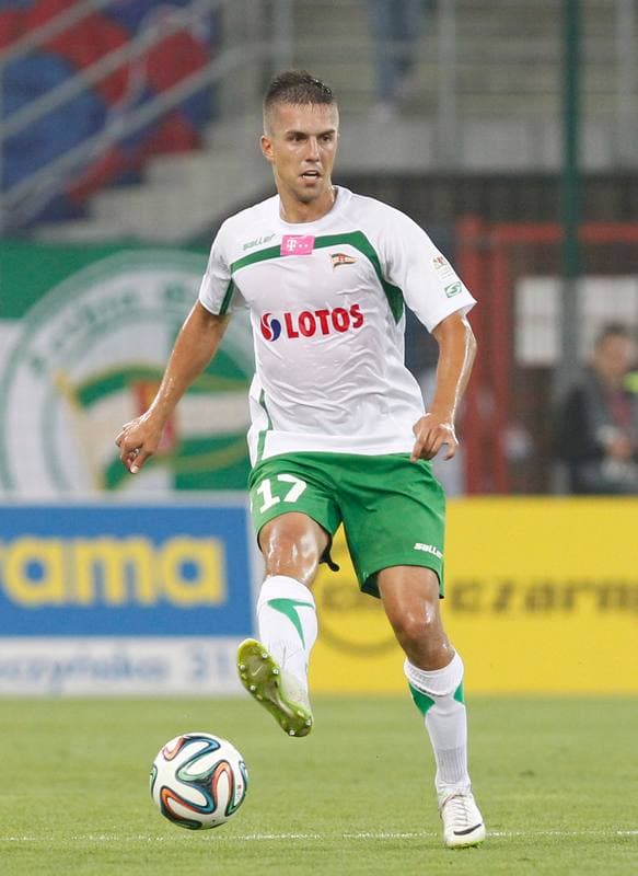 Football. T-Mobile Ekstraklasa. Piast Gliwice - Lechia Gdansk. 01.08.2014