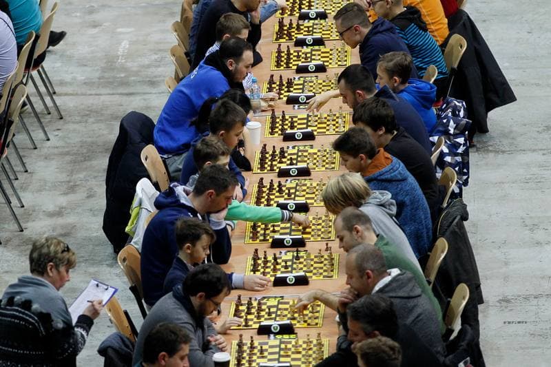 Chess. European Blitz Championship. 15.12.2017