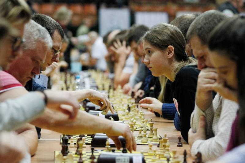 Chess. European Blitz Championship. 15.12.2017