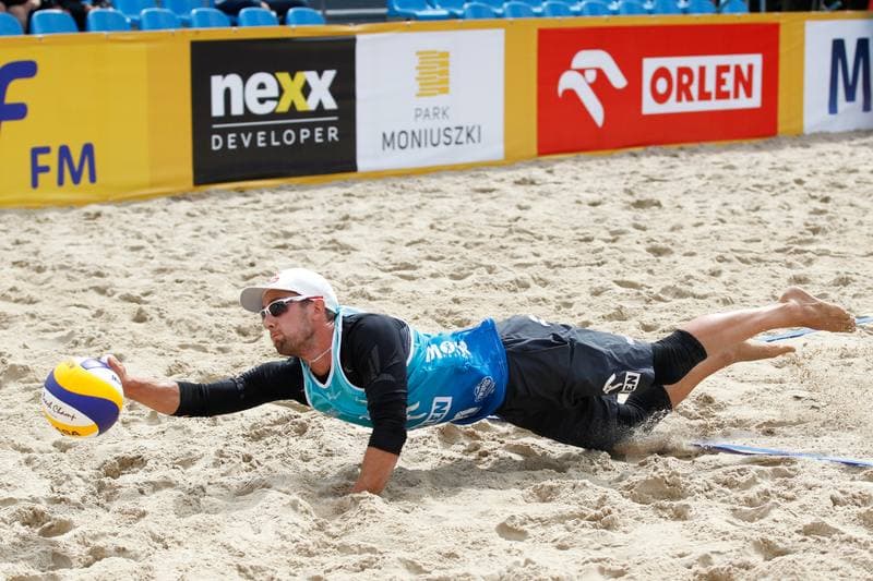Beach Volleyball. Orlen Mistrzostwa Polski. Maciej Rudol - Michal Chwieduk. 13.08.2017