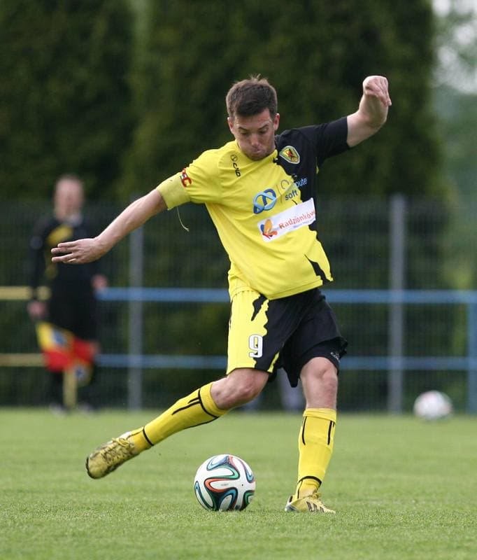 Football. IV Liga Slaska Gr I. Przyszlosc Ciochowice - Ruch Radzionkow. 12.05.2015