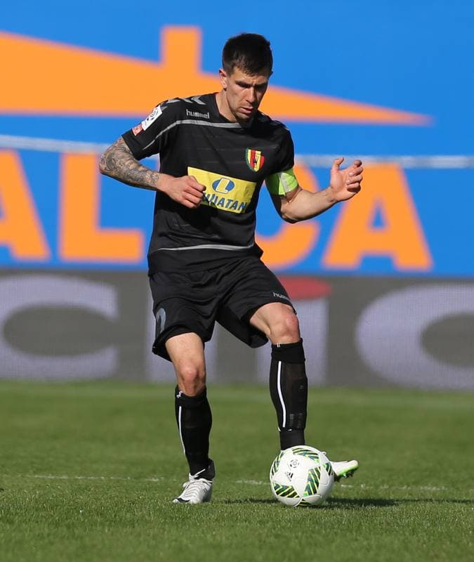 Football. PKO BP Ekstraklasa. Termalica Bruk-Bet Nieciecza - Korona Kielce. 02.04.2016