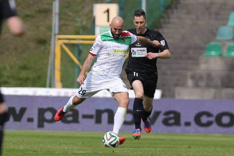 Football. I Liga. Zaglebie Sosnowiec - Rozwoj Katowice. 01.05.2016