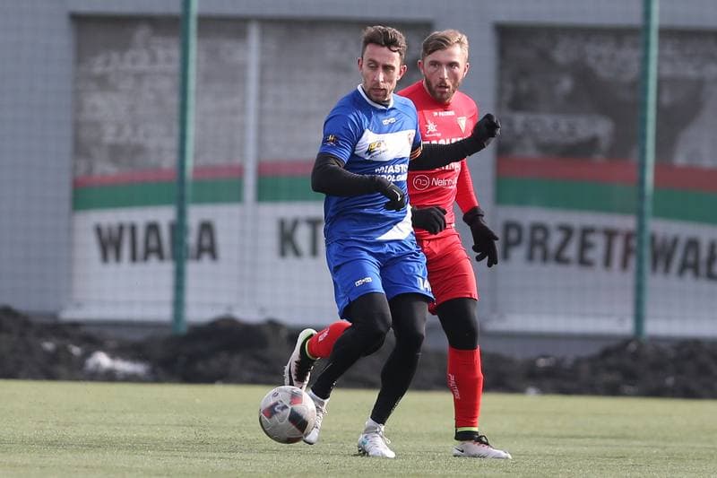 Football. Sparing. Zaglebie Sosnowiec - Puszcza Niepolomice. 31.01.2018