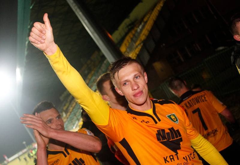 Football. I Liga. GKS Katowice - Flota Swinoujscie. 14.03.2015
