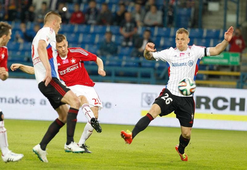 Football. T-Mobile Ekstraklasa. Wisla Krakow - Gornik Zabrze. 09.05.2015
