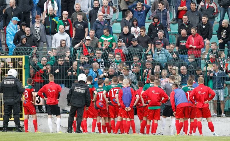 Football. I Liga. GKS Tychy - GKS Katowice. 30.05.2015