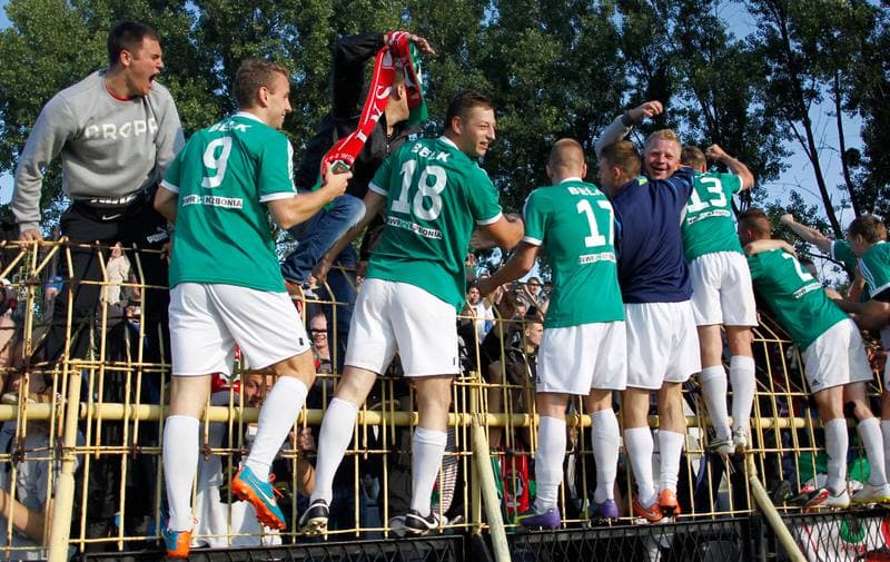 Football. Playoff. Ruch Radzionkow - LKS Belk. 21.06.2015
