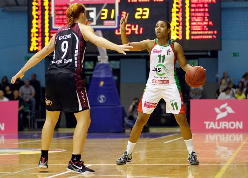 Basketball. Tauron Basket Liga Kobiet. Jas FBG Zaglebie Sosnowiec - Energa Torun. 19.09.2015